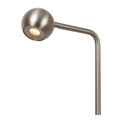 Lucide MONTANA - Vloerlamp - LED Dimb. - 1x6,3W 2700K - Grijs ijzer | Premium - detail 1